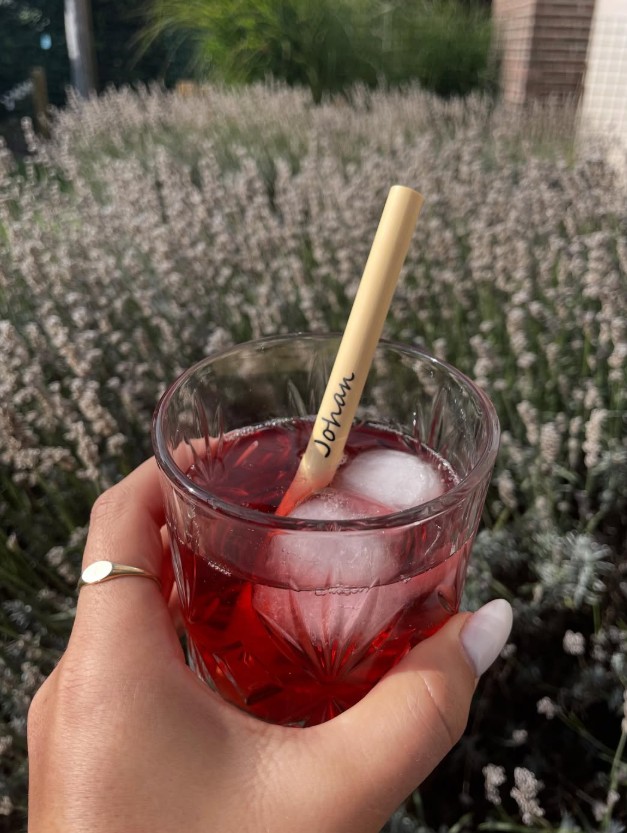 Gepersonaliseerd rietje