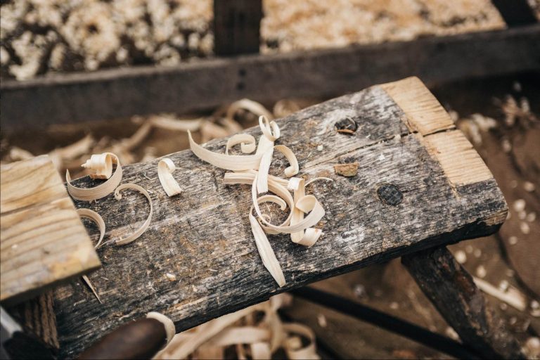 Laseren op hout
